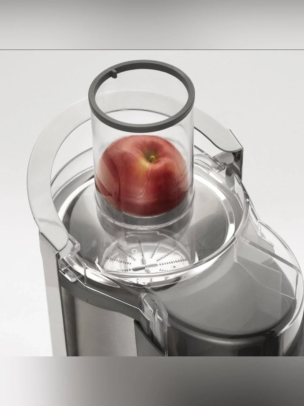 BELLA High Power Juice Extractor 1000W 2 Speed 3" Wide Feed Tube Stainless - Picture 4 of 13